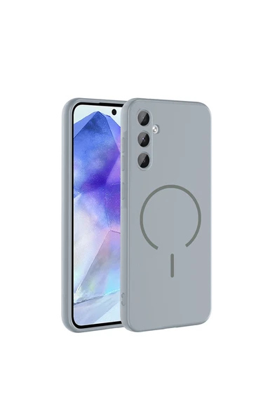 HEPTEKİLETİŞİM Samsung Galaxy A37 Kılıf M-safe Şarj Özellikli Gösterişli Kapak (META) ürün görseli 1