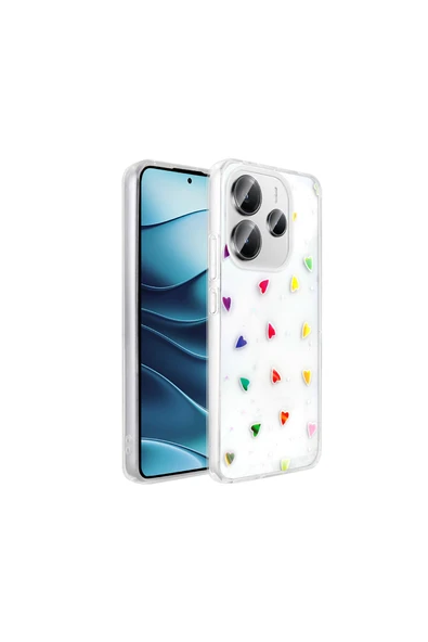 HEPTEKİLETİŞİM Redmi Note 14 4G Kılıf Şeffaf Figürlü Sert Kapak (FOLKS) ürün görseli 1