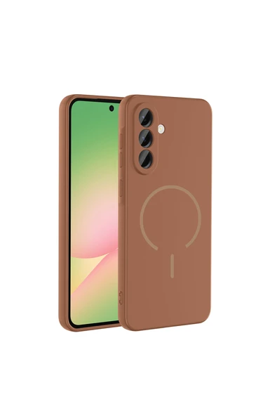 HEPTEKİLETİŞİM Samsung Galaxy A56 Kılıf M-safe Şarj Özellikli Meta Kapak (META) ürün görseli 1