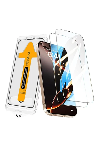 HEPTEKİLETİŞİM Apple iPhone 15 2.5D Oliv HD Temperli Cam Ekran Koruyucu + Kolay Uygulama Aparatı ürün görseli 1