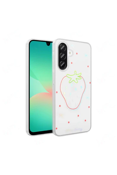 HEPTEKİLETİŞİM Samsung Galaxy A36 Kılıf Şeffaf Figürlü Sert Kapak (FOLKS) ürün görseli 1