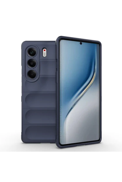 HEPTEKİLETİŞİM Tecno Camon 40 Pro Kılıf Esnek TPU Oyuklu Arka Yüzey Tasarımlı Silikon Kapak (Etnik) ürün görseli 1