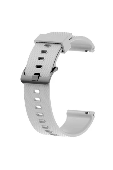 HEPTEKİLETİŞİM Galaxy Watch Active 2 40mm KRD-46 20mm Uyumlu HPTK Kordon-Gri ürün görseli 1