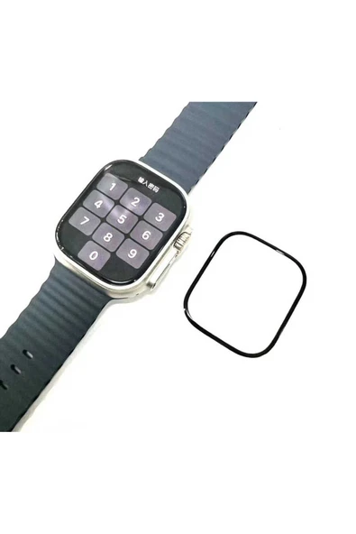 HEPTEKİLETİŞİM Watch Ultra 49mm PMMA Pet Saat Ekran Koruyucu ürün görseli 1