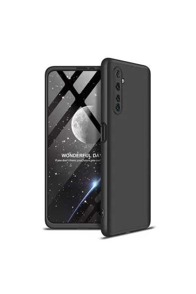 HEPTEKİLETİŞİM Realme 6 Kılıf 360 Tam Koruma Ön Ve Arka Sert Mika Kapak Orjinal Ays Gkk Kapak ürün görseli 1