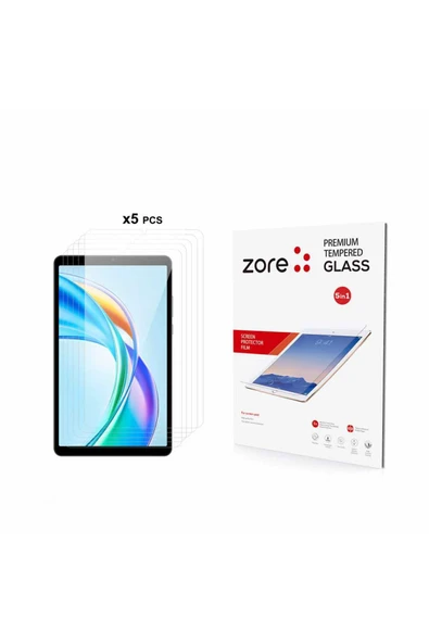 HEPTEKİLETİŞİM Honor Pad X7 5in1 Ekran Koruyucu 9H Temperli Cam Ultra İnce Darbe ve Çizilme Dayanıklı (t-cam) ürün görseli 1