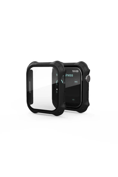 HEPTEKİLETİŞİM Watch 2/3/4/5/6/7/8/9/se/ultra/nike 45mm Tank Zırh Kasa ve Mat Görünümlü Ekran Koruyucu G-11 ürün görseli 1