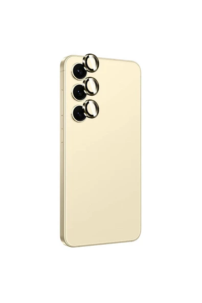 HEPTEKİLETİŞİM Galaxy S24 Plus JoieCreatif Titanium Premium THTTerli Kamera Lens Koruyucu-Sarı ürün görseli 1