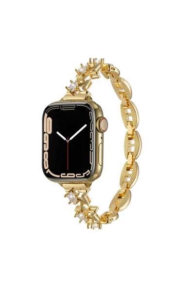 HEPTEKİLETİŞİM Watch 44mm HPTK KRD-104 Metal Kordon-Gold ürün görseli 1