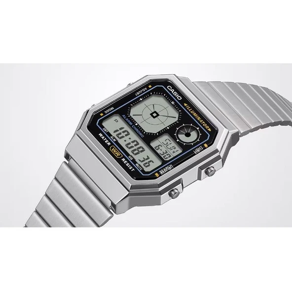 Casio A130WE-7ADF Unisex Kol Saati - Resim 2