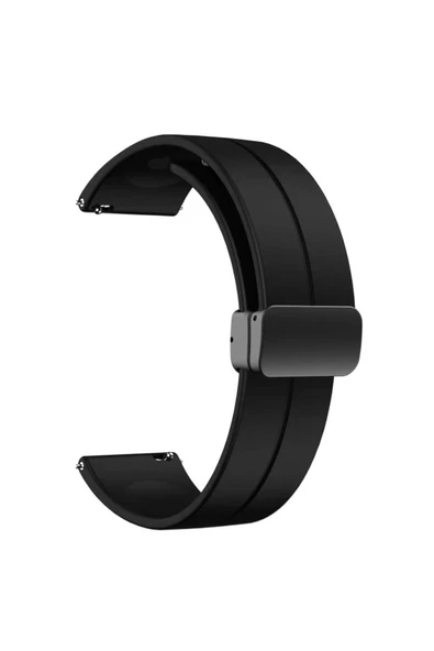 HEPTEKİLETİŞİM Galaxy Watch 42mm KRD-84 20mm Uyumlu HPTK Kordon-Siyah ürün görseli 1