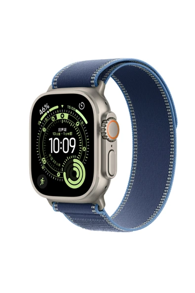 HEPTEKİLETİŞİM Apple Watch Seri 2/3/4/5/6/7/8/se/ultra 45mm Hasır Örgü Saat Kordonu Ayarlanabilir Tasarım (KRD-77) ürün görseli 1