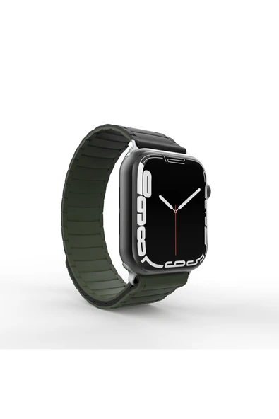 HEPTEKİLETİŞİM Apple Watch 10 42mm Silikon Kordon Strap Kayış Estetik Tasarımlı (KRD-122) ürün görseli 1