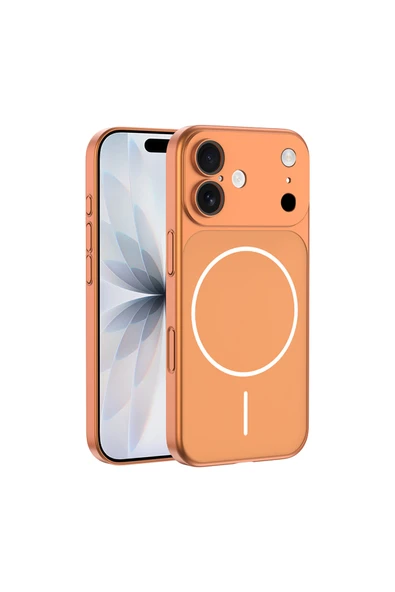 HEPTEKİLETİŞİM Apple iPhone 17 Kılıf M-Safe Şarj Özellikli Kamera Korumalı Kapak (SPARK) ürün görseli 1