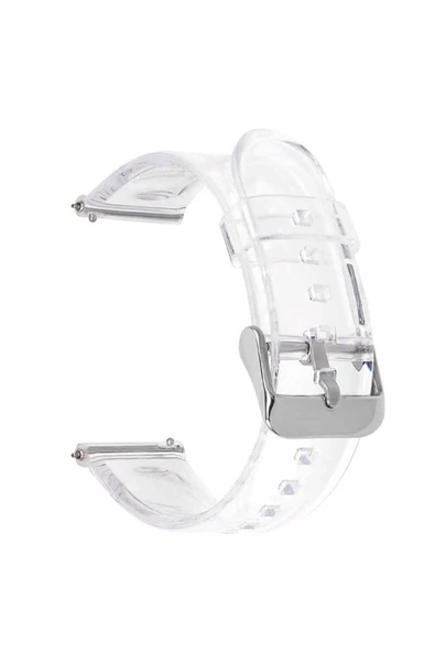 HEPTEKİLETİŞİM Huawei GT2 42mm KRD-13 Şeffaf Uyumlu HPTK Kordon-Renksiz ürün görseli 1
