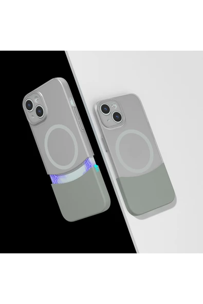 HEPTEKİLETİŞİM Apple iPhone 14 Kılıf M-Safe Şarj Özellikli Mıknatıslı Kapak (DUBLE) ürün görseli 1
