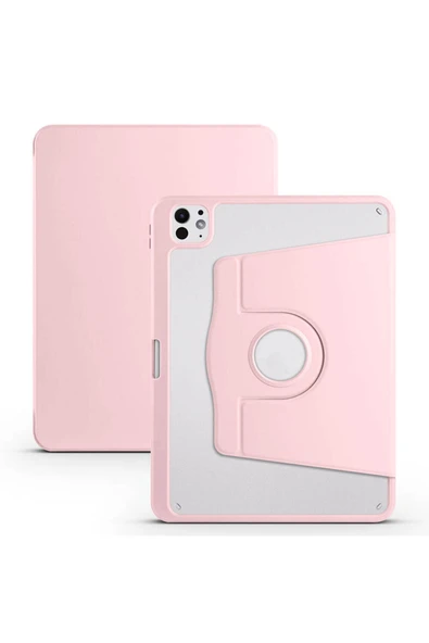 HEPTEKİLETİŞİM Apple iPad Pro 11 2025 M5 Kılıf Kalem Bölmeli Dönebilen Standlı Kılıf (Termik) ürün görseli 1
