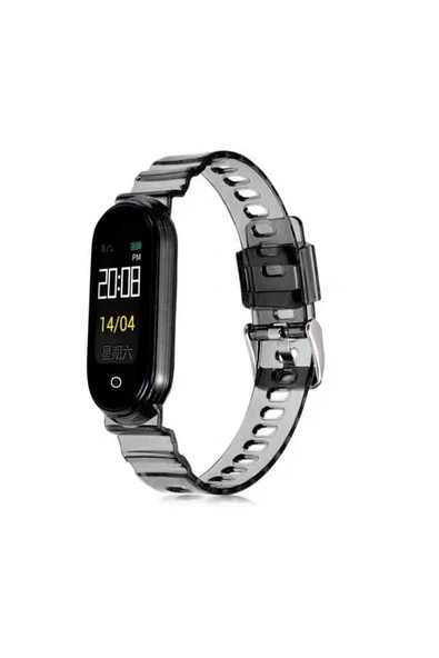 HEPTEKİLETİŞİM Xiaomi Mi Band 5 KRD-27 Uyumlu HPTK Kordon-Siyah ürün görseli 1