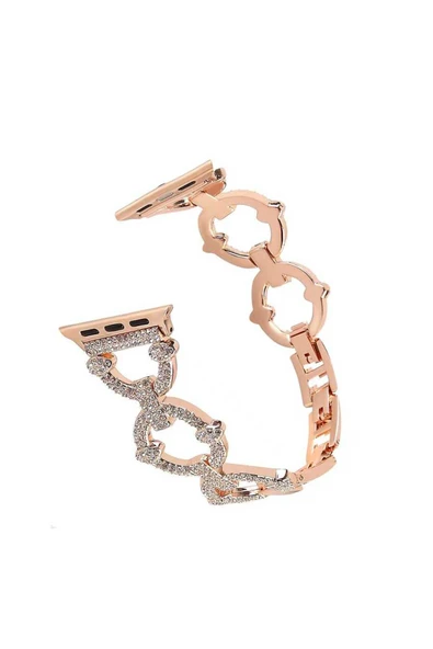 HEPTEKİLETİŞİM Watch 7 41mm Uyumlu KRD-57 Metal HPTK Kordon-Rose Gold ürün görseli 1
