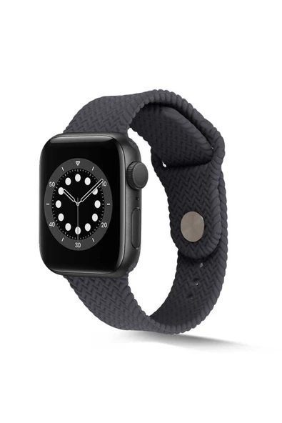 HEPTEKİLETİŞİM Watch 42mm KRD-37 Uyumlu HPTK Kordon-Gri ürün görseli 1