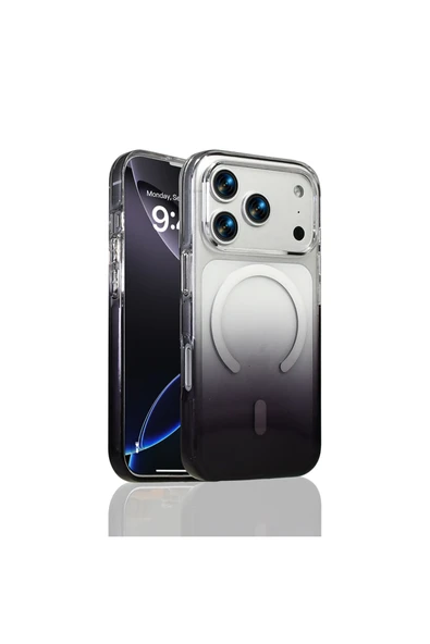 HEPTEKİLETİŞİM Apple iPhone 17 Pro Max Kılıf M-Safe Şarj Özellikli Silikon Kapak (Septik) ürün görseli 1