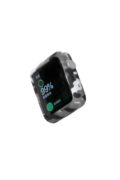 HEPTEKİLETİŞİM Watch 2/3/4/5/6/7/8/9/se/ultra/nike 42mm TPU Soldier Kılıf Esnek Kırılmaz Slim Tasarım ürün görseli 1