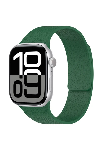 HEPTEKİLETİŞİM Apple Watch Watch 2/3/4/5/6/7/8/se/ultra 44mm Kabartma Desenli Silikon Kordon (krd-136) ürün görseli 1