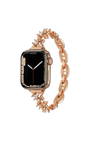 HEPTEKİLETİŞİM Watch 42mm HPTK KRD-104 Metal Kordon-Rose Gold ürün görseli 1