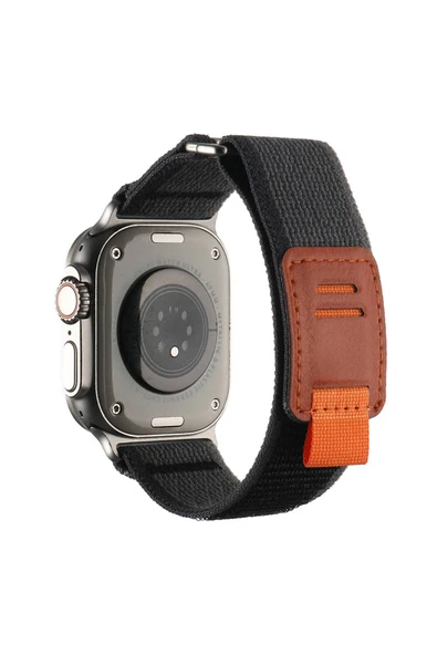 HEPTEKİLETİŞİM Apple Watch 2/3/4/5/6/7/8/9/se/ultra/nike 42mm 44mm 45mm 49mm Hasır Kordon Tasarım (KRD-106) ürün görseli 1