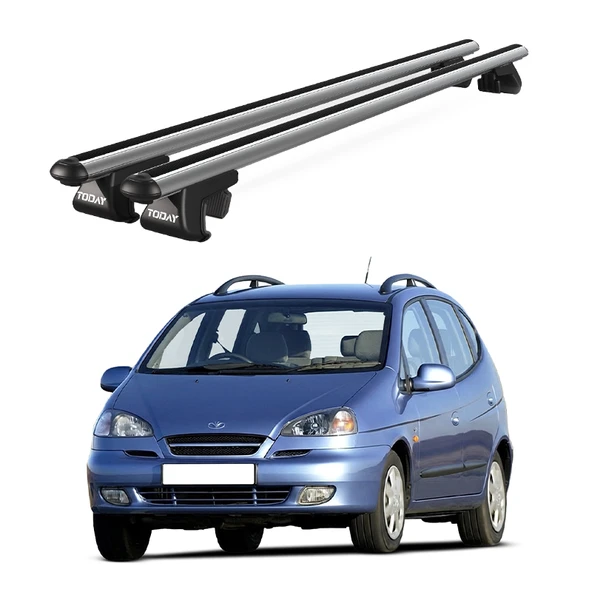 Venüs Daewoo Tacuma (2000-2004) Uyumlu Gri Ara Atkı Port Bagaj Tavan Barı ürün görseli 1