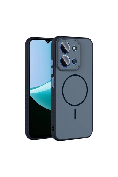 HEPTEKİLETİŞİM Xiaomi Redmi 15C Kılıf M-safe Şarj Özellikli Kapak (TEA) ürün görseli 1