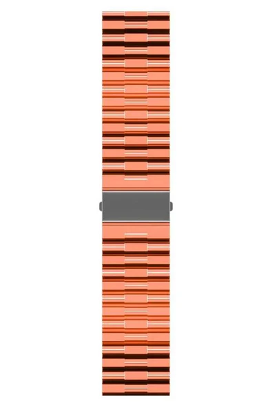 HEPTEKİLETİŞİM Galaxy Watch 42mm Uyumlu KRD-27 20mm HPTK Kordon-Turuncu ürün görseli 1