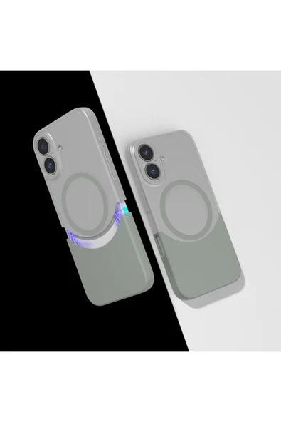 HEPTEKİLETİŞİM Apple iPhone 16 Kılıf M-Safe Şarj Özellikli Mıknatıslı Kapak (DUBLE) ürün görseli 1