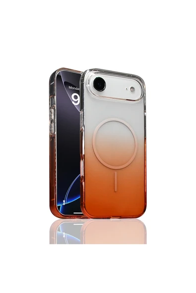 HEPTEKİLETİŞİM Apple iPhone 17 Air Kılıf M-Safe Şarj Özellikli Silikon Kapak (Septik) ürün görseli 1