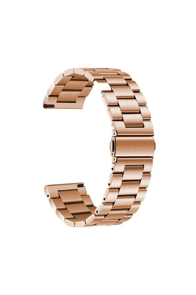 HEPTEKİLETİŞİM Galaxy Watch Active 2 44mm HPTK- Band-04 20mm Metal Kordon-Rose Gold ürün görseli 1