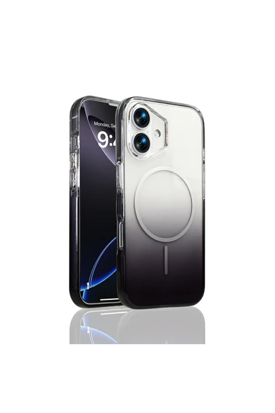 HEPTEKİLETİŞİM Apple iPhone 16 Kılıf M-Safe Şarj Özellikli Silikon Kapak (Septik) ürün görseli 1