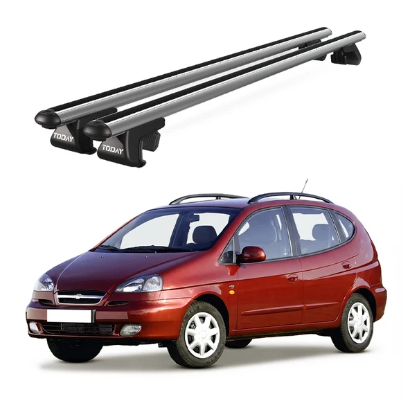 Venüs Daewoo Rezzo (2000-2004) Uyumlu Gri Ara Atkı Port Bagaj Tavan Barı ürün görseli 1
