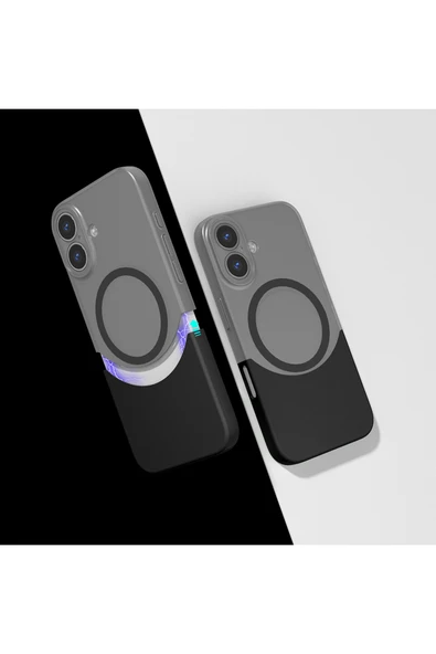 HEPTEKİLETİŞİM Apple iPhone 16 Plus Kılıf M-Safe Şarj Özellikli Mıknatıslı Kapak (DUBLE) ürün görseli 1