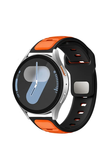 HEPTEKİLETİŞİM Samsung Galaxy Watch 46mm / 22mm Silikon Kordon Strap Kayış (KRD-135) ürün görseli 1