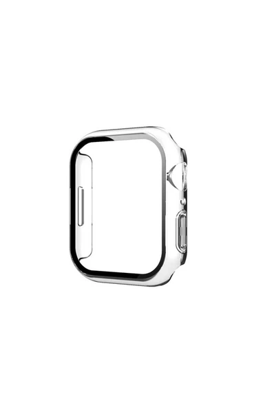 HEPTEKİLETİŞİM Watch 2/3/4/5/6/7/8/9/se/nike 41mm Şeffaf Kasa ve Ekran Koruyucu Gard 13 ürün görseli 1