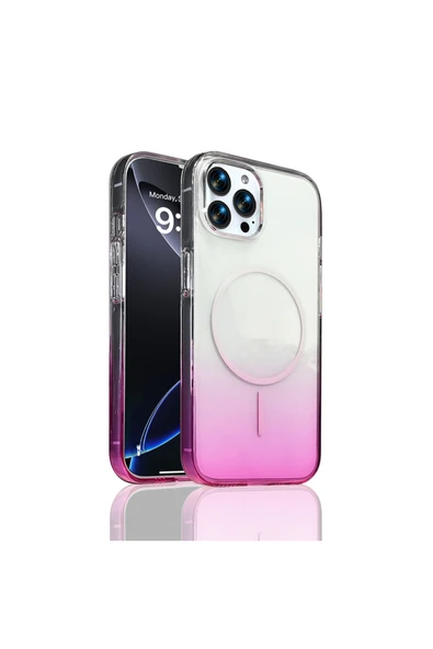 HEPTEKİLETİŞİM Apple iPhone 16 Pro Kılıf M-Safe Şarj Özellikli Silikon Kapak (Septik) ürün görseli 1