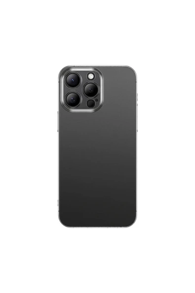 HEPTEKİLETİŞİM Apple iPhone 15 Pro Kılıf Toz Önleyici HPTK Helo Kapak-Şeffaf ürün görseli 1