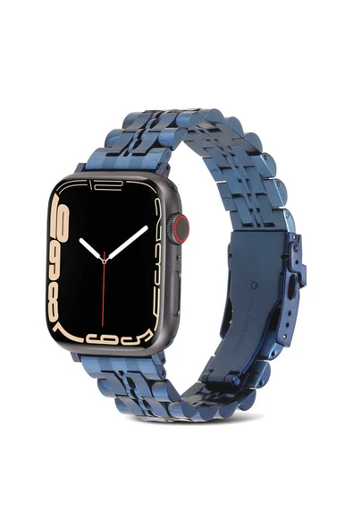 HEPTEKİLETİŞİM Watch 7 45mm Uyumlu KRD-54 Metal HPTK Kordon-Lacivert ürün görseli 1