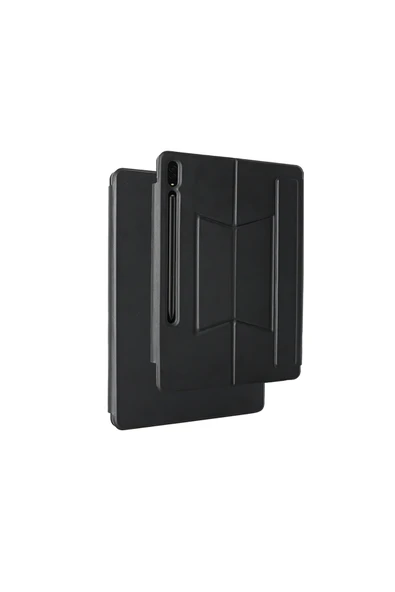 HEPTEKİLETİŞİM Samsung Galaxy Tab S10 FE Plus Keyboard Bluetooh Bağlantılı Standlı Klavyeli Tablet Kılıfı (border) ürün görseli 1