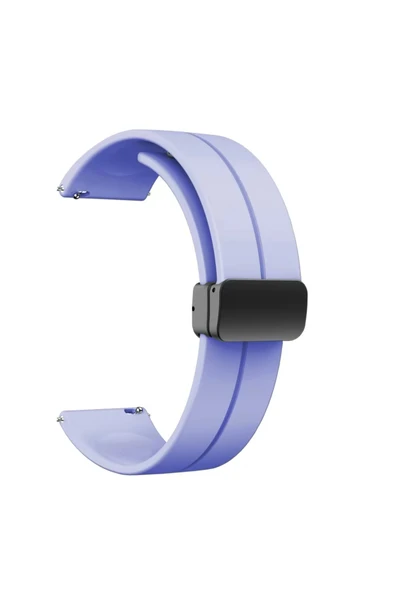 HEPTEKİLETİŞİM Huawei Honor Magic 2 46mm (22mm) Silikon Kordon Metal Toka Tasarım (KRD-84) ürün görseli 1