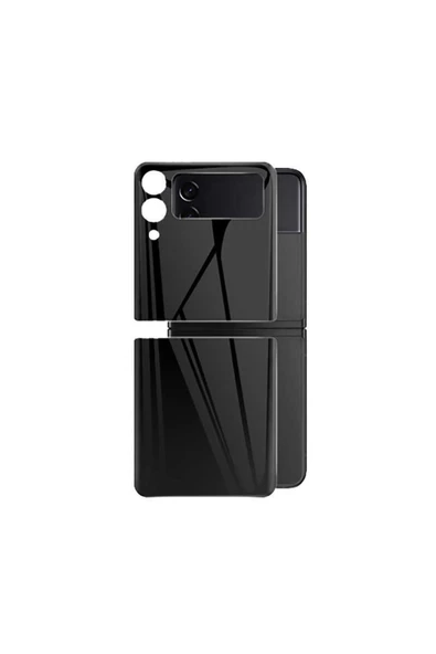 HEPTEKİLETİŞİM Samsung Galaxy Z Flip 4 Tam Kapatan Alt Ve Üst Için Arka Ekran Koruyucu Tamperli Koruma(3DSİDE2İN1) ürün görseli 1