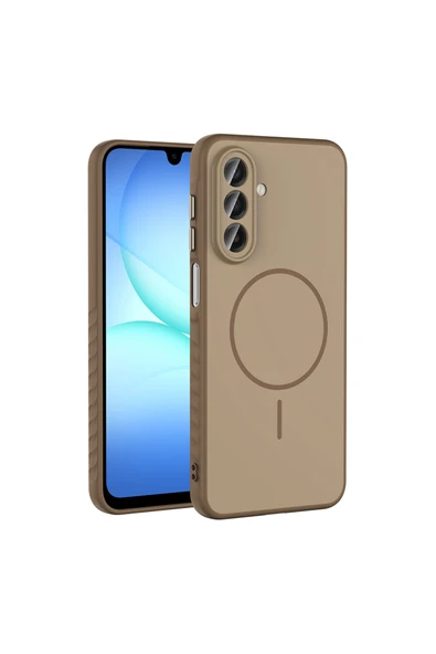 HEPTEKİLETİŞİM Samsung Galaxy A17 Kılıf M-safe Şarj Özellikli Kapak (TEA) ürün görseli 1