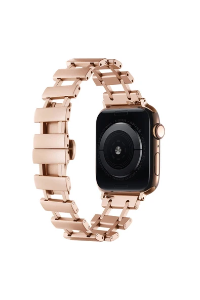 HEPTEKİLETİŞİM Watch 42mm HPTK KRD-96 Metal Kordon-Rose Gold ürün görseli 1