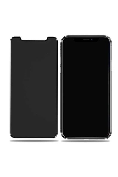 HEPTEKİLETİŞİM Iphone Xs Max 6.5 Uyumlu Hayalet Ekran Koruyucu Tam Kaplayan Gizlilik Filtreli (rika-pri) Siyah ürün görseli 1