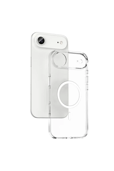 HEPTEKİLETİŞİM Apple iPhone 17 Air Kılıf M-safe Şarj Özellikli Kamera Korumalı Kapak (KRİPTO) ürün görseli 1